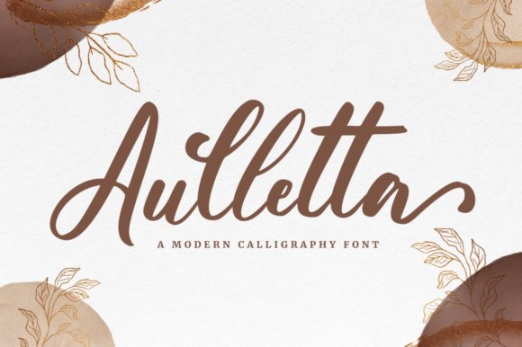 Aulletta Font - Featured Image