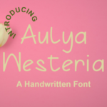 Aulya Westeria Font - Featured Image