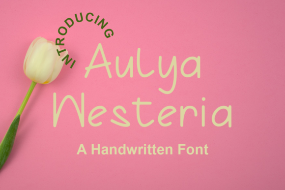 Aulya Westeria Font - Featured Image