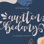 Aunten Bedany Font - Featured Image