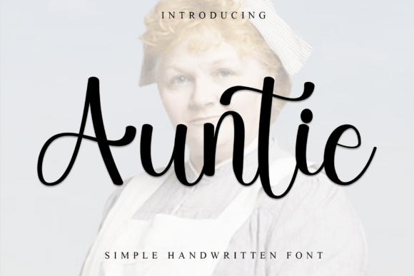 Auntie Font - Featured Image