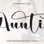 Auntie Font - Featured Image