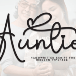 Auntie Font - Featured Image
