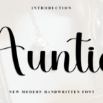 Auntie Font - Featured Image