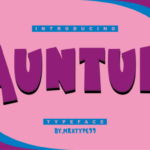 Auntuk Font - Featured Image