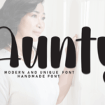 Aunty Font - Featured Image