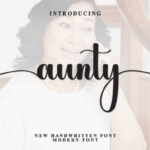 Aunty Font - Featured Image