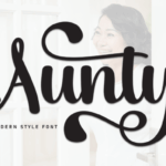 Aunty Font - Featured Image
