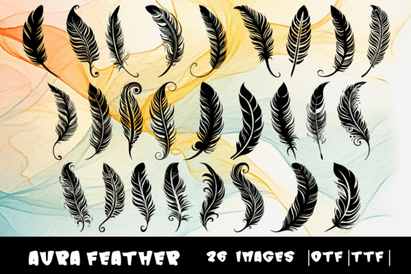 Aura Feather Font - Featured Image