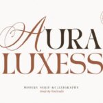 Aura Luxess Duo Font - Featured Image