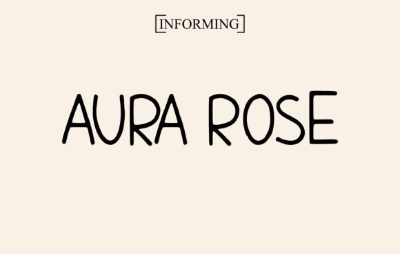 Aura Rose Font - Featured Image