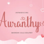 Auranthy Font - Featured Image