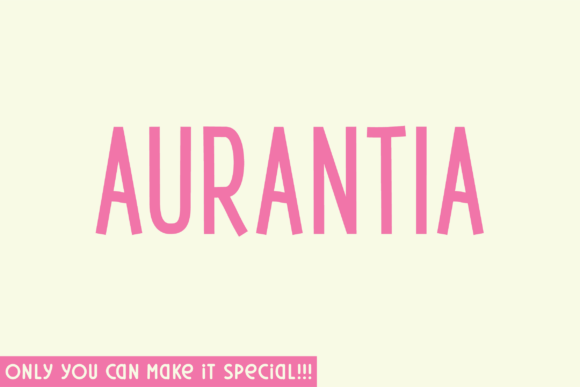 Aurantia Font - Featured Image