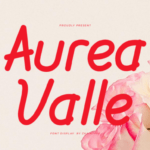 Aureavalle Regular Font - Featured Image