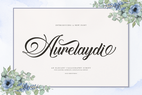 Aurelaydi Font - Featured Image