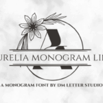 Aurelia Monogram Line Font - Featured Image