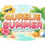 Aurelie Summer Font - Featured Image