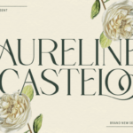 Aureline Castelo - Elegant Serif Typeface Font - Featured Image