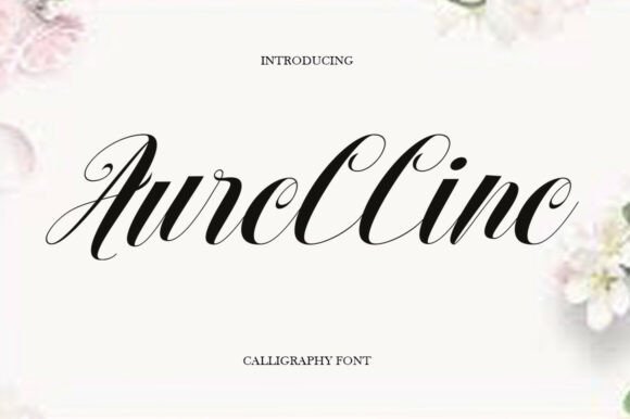 Aurelline Font Font - Featured Image