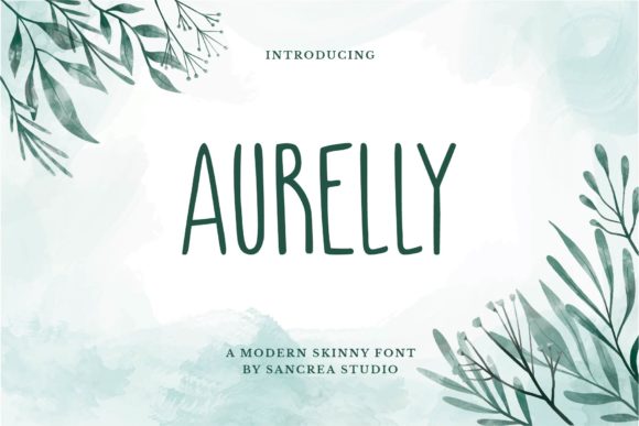 Aurelly Font - Featured Image