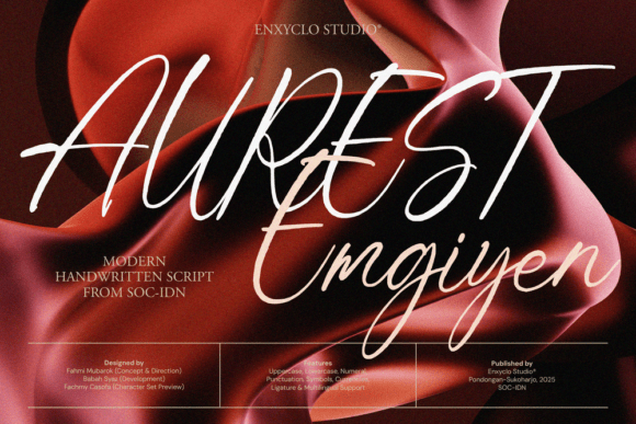Aurest Emgiyen Font - Featured Image