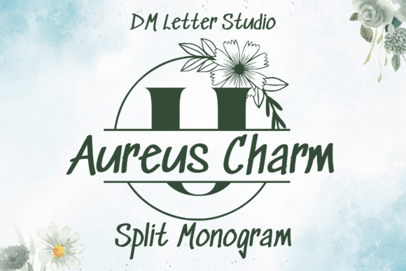 Aureus Charm Font - Featured Image