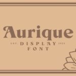Aurique Font - Featured Image