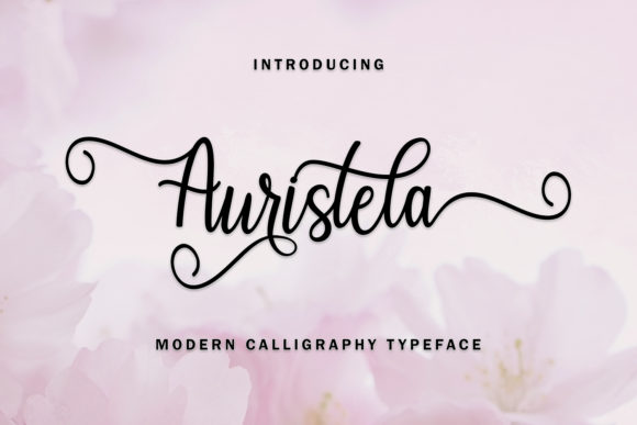 Auristela Script Font - Featured Image