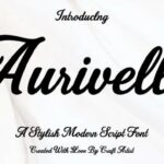 Aurivelle Font - Featured Image