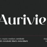 Auriviel Font - Featured Image