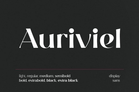 Auriviel Font - Featured Image