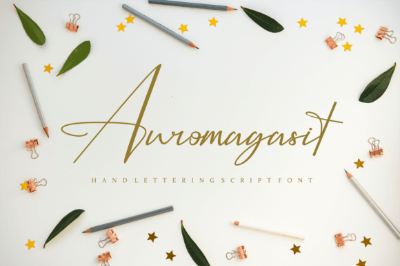 Auromagasit Font - Featured Image
