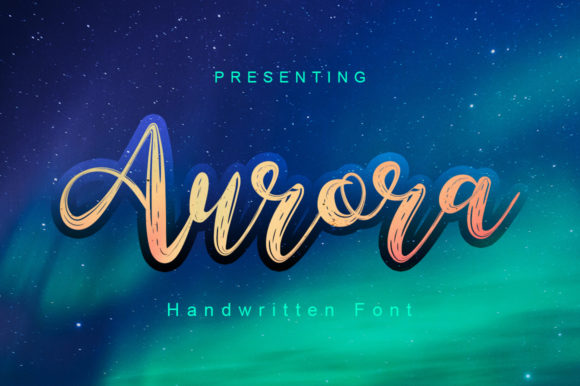 Aurora Font - Featured Image