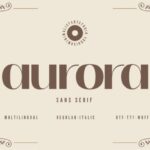 Aurora Font - Featured Image