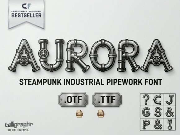 Aurora Font - Featured Image