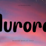 Aurora Font - Featured Image