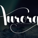 Aurora Font - Featured Image