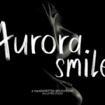 Aurora Smile Font - Featured Image