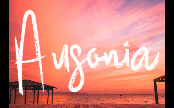 Ausonia Font - Featured Image