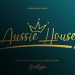 Aussie House Font - Featured Image