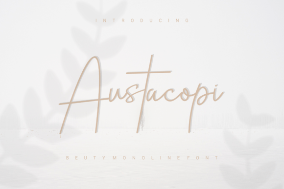 Austacopi Font - Featured Image
