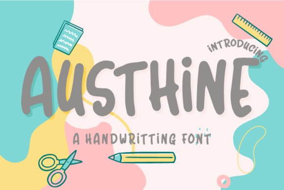 Austhine Font - Featured Image