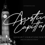 Austin Capittal Font - Featured Image