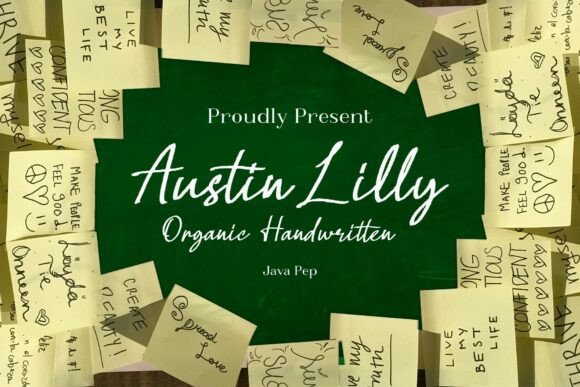 Austin Lilly Font - Featured Image