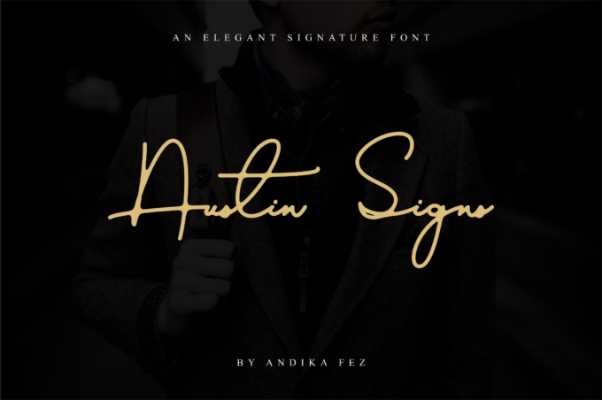 Austin Signs Font - Featured Image