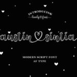 Austin Sintia Font - Featured Image