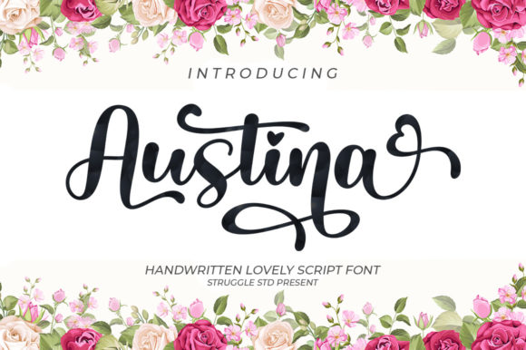 Austina Font - Featured Image
