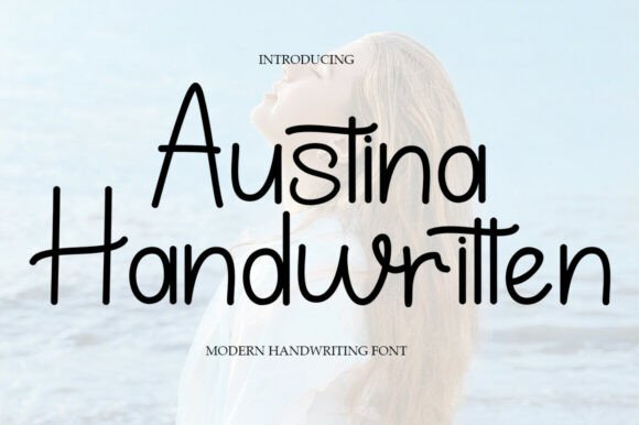 Austina Handwritten Font - Featured Image