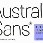 Austral Sans Textures Font - Featured Image