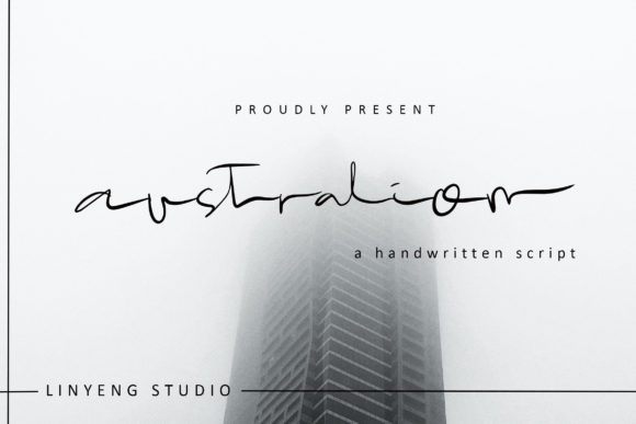 Australion Font - Featured Image